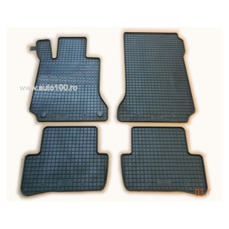 Covorase cauciuc auto dedicate - Covorase cauciuc auto Petex dedicate Mercedes Benz C Klasse W204 ; E Klasse Coupe/ Cabrio C/A 207