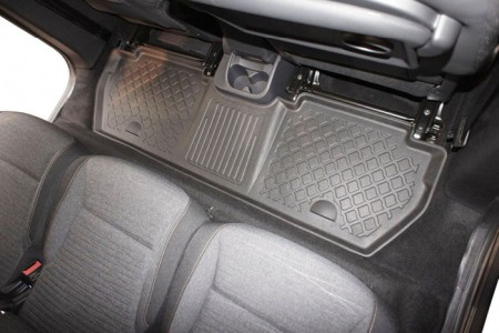 Covorase cauciuc auto tip tavita dedicate Citroen Berlingo II / Peugeot Partner II 5/7 seats 2008- [1]