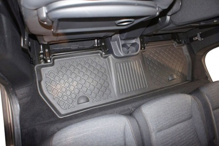 Covorase cauciuc auto tip tavita dedicate Citroen Berlingo II / Peugeot Partner II 5/7 seats 2008- [3]