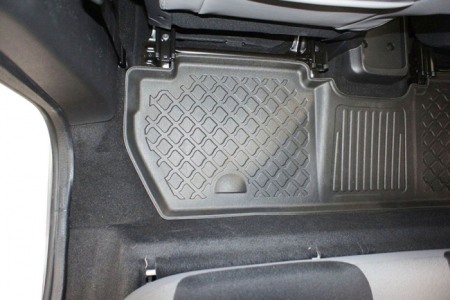 Covorase cauciuc auto tip tavita dedicate Citroen Berlingo II / Peugeot Partner II 5/7 seats 2008- [4]