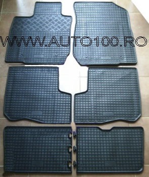Covorase cauciuc auto dedicate - Covorase cauciuc Dacia Logan MCV 7 locuri