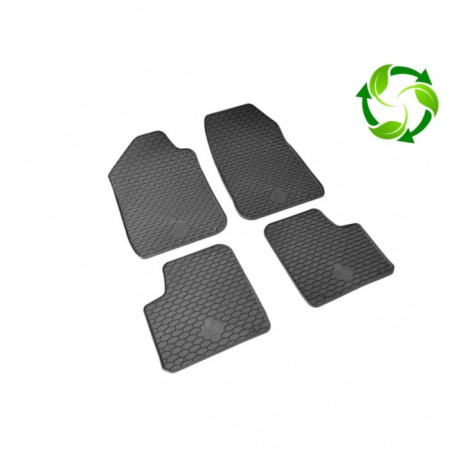 Covorase cauciuc auto dedicate - Covorase cauciuc Dacia Spring / Spring 2 (Facelift), 2022-prezent, Gumarny Zubri Cehia