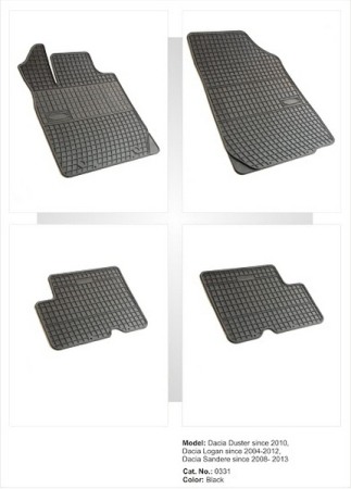 Covorase cauciuc auto dedicate - Covorase cauciuc dedicate Dacia Duster
