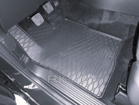 Covorase cauciuc Ford Ranger T6.2 / Ranger Raptor 2023-prezent, Rigum [1]