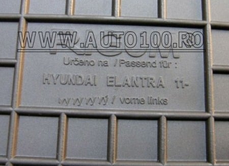 Covorase cauciuc Hyundai Elantra V [2]