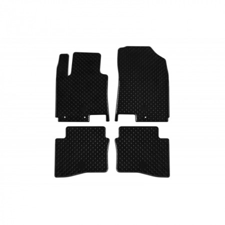Covorase cauciuc auto dedicate - Covorase cauciuc Hyundai i20 (2), 2014-2020, Gumarny Zubri Cehia