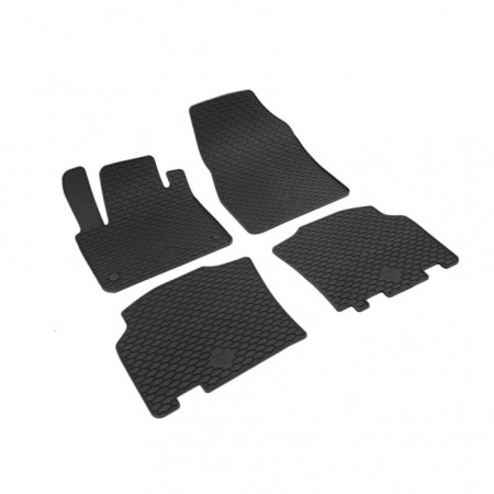 Covorase cauciuc auto dedicate - Covorase cauciuc Nissan Townstar cu 5 locuri, 2024-prezent, Gumarny Zubri Cehia