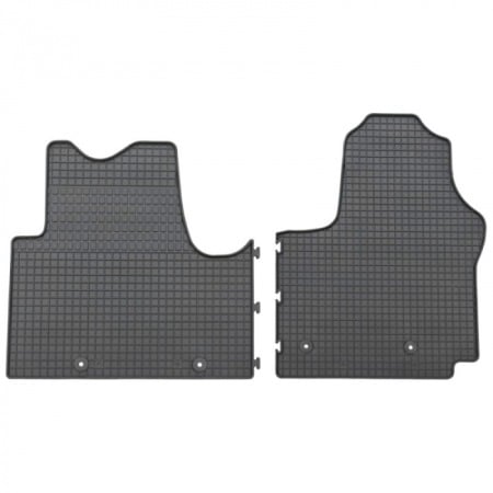 Covorase cauciuc auto dedicate - Covorase cauciuc Renault Trafic 3 (X82), 2014-2019, Petex Germania (locurile din fata - 3 loc.)