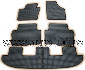 Covorase cauciuc auto dedicate - Covorase cauciuc Seat Alhambra II (7 loc)
