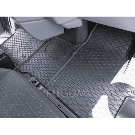 Covorase cauciuc speciale VW Transporter T7, 2024-prezent, Rigum Cehia (2 sau 3 locuri fata) [1]