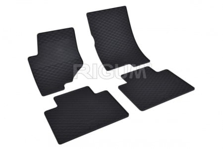 Covorase cauciuc auto dedicate - Covorase cauciuc Ssangyong Rexton 2 (Y400), 2017-prezent, Rigum