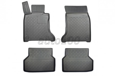 Covorase cauciuc auto dedicate - Covorase cauciuc tip tavita dedicate BMW 5 E60 / E61
