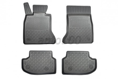 Covorase cauciuc auto dedicate - Covorase cauciuc tip tavita dedicate BMW 5 (F10)/BMW 5 (F11) fara X-drive