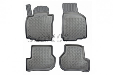 Covorase cauciuc auto dedicate - Covorase cauciuc tip tavita dedicate Volkswagen Golf V/Golf VI/Jetta/Scirocco III