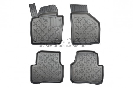 Covorase cauciuc auto dedicate - Covorase cauciuc tip tavita dedicate Volkswagen Passat B6 / B7 / CC 2005-11.2016 