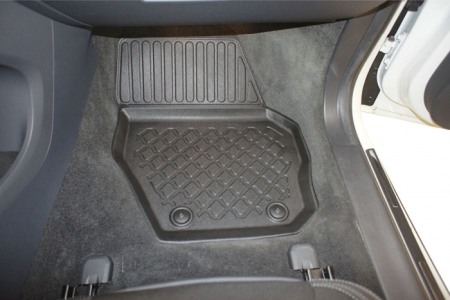 Covorase cauciuc tip tavita dedicate Volvo V60 2010-2018 / Volvo S60 2010-2018; [4]