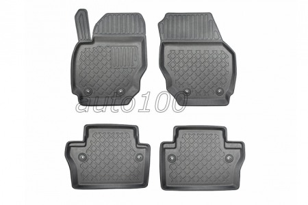 Covorase cauciuc auto dedicate - Covorase cauciuc tip tavita dedicate Volvo V70 III / XC 70 (II) 2007-2016