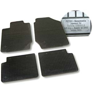 Covorase cauciuc auto dedicate - Covorase cauciuc Toyota Corolla E12, 02.2002-2007