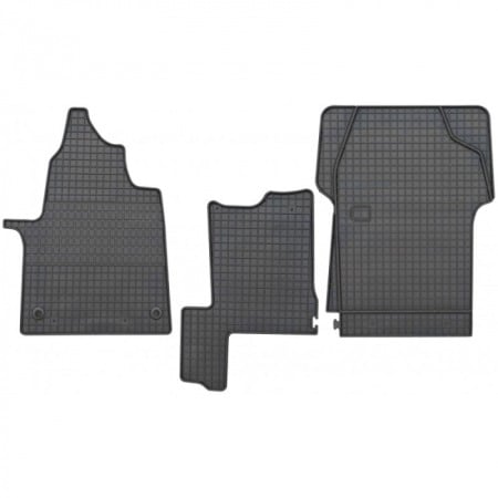 Covorase cauciuc auto dedicate - Covorase cauciuc Toyota ProAce / Pro Ace Verso, 2016-prezent, Petex (randul din fata)