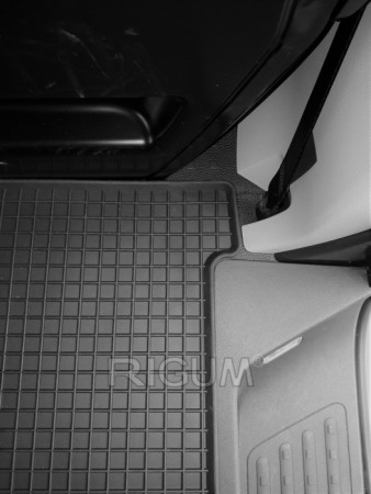 Covorase cauciuc VW T5/T6 Transporter + Caravelle - randul 2 [3]