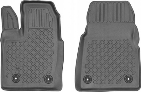 Covorase cauciuc auto dedicate - Covorase Ford Tourneo Custom automat tip tavita (sofer+pasager)