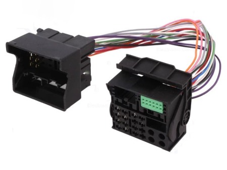 Accesorii Sisteme Audio - Cupla adaptor radio Quadlock RNS 315, RNS 510 VW ACC74B 