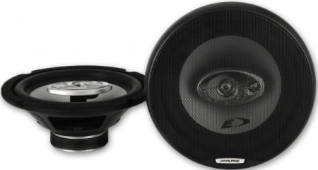 Difuzoare, boxe auto coaxiale - SXE-2035S DIFUZOARE COAXIALE ALPINE  DE 20CM, 45W RMS
