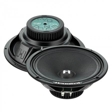 Difuzoare, boxe auto coaxiale - Difuzoare auto Deaf Bonce Hannibal HM-8E set componente, 200mm, 80W RMS, 4Ω, set 2 difuzoare