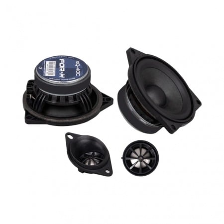 Difuzoare, boxe auto coaxiale - Difuzoare Auto ForX dedicate BMW XQ-40C, set sistem 2 cai, 30W RMS