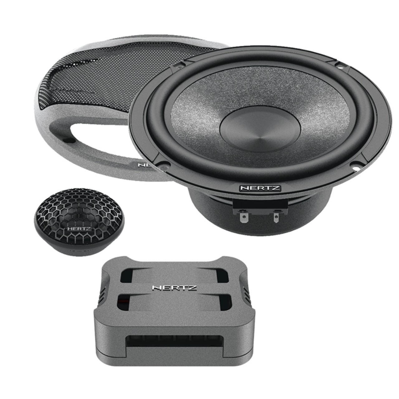 Difuzoare-Sisteme / Componente - Difuzoare Auto Hertz Cento CK 165, set sistem 2 căi, 165mm, 95W RMS, 4Ω, 4 difuzoare + accesorii
