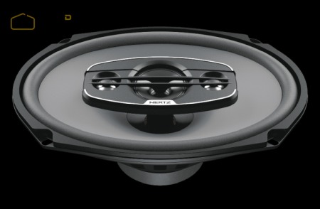 Difuzoare auto Hertz Uno X 690, set coaxial 4 cai 6.0 x 9.0 [3]