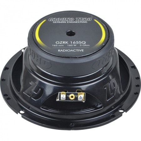 Difuzoare sistem componente Ground Zero RADIOACTIVE GZRC 165.2SQ-IVX, 16,5 cm [1]