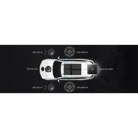 DP2-45C-B DIFUZOARE COMPONENTE DE 12CM (4.5") PENTRU BMW [1]