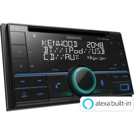 DPX-5200BT 2DIN RADIO CU CD/USB/BLUETOOTH KENWOOD, MULTICOLOR  [1]