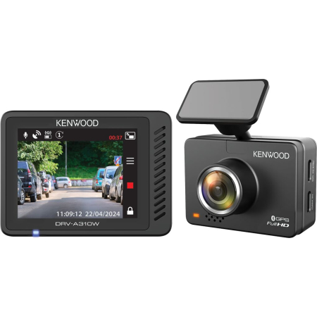 Parcare & monitorizare/Camere DVR - DRV-A310W Camera de bord Kenwood cu display de 2" Full HD pentru inregistrat in trafic