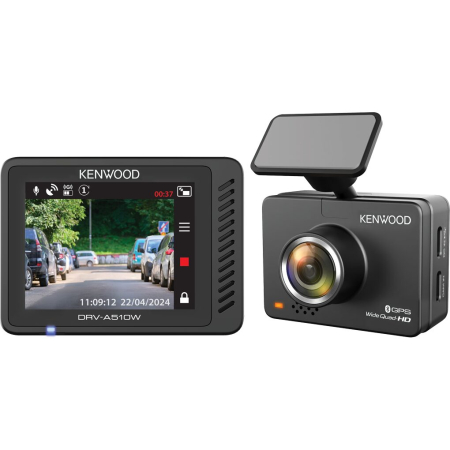 Parcare & monitorizare/Camere DVR - DRV-A510W Camera de bord Kenwood cu display de 2" 2K HD pentru inregistrat in trafic