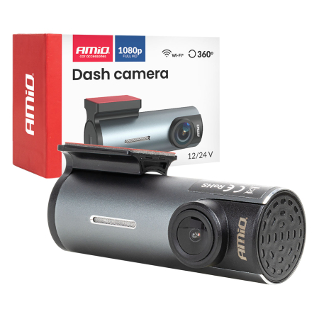 Parcare & monitorizare/Camere DVR - DVR auto cu o camera 1K WLAN 128GB WIFI Full HD AMIO-04798