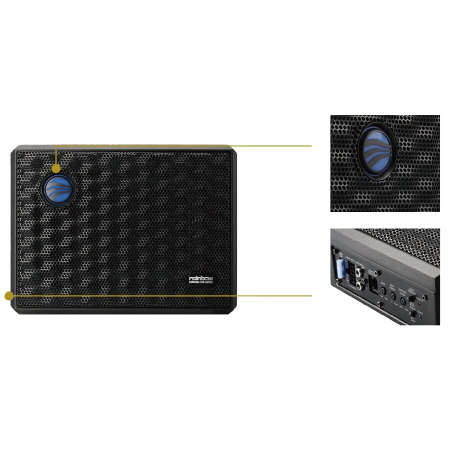 Car Audio/Subwoofere - EL-W68A MK2 SUBWOOFER AMPLIFICAT RAINBOW 6X8", 120W