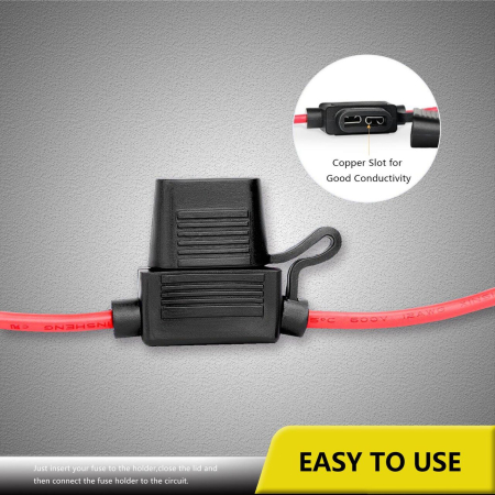 Accesorii instalare/Suporti de sigurante - FHA16 Suport de siguranta Recoil cu sigurante ATC de 15A si 20A