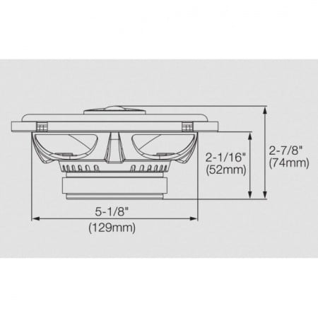 GX 602 DIFUZOARE COAXIALE JBL DE 16.5CM, 60W RMS [2]