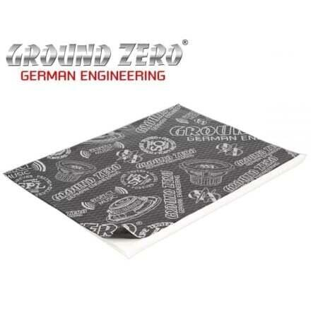 GZDM 3750AB-SILVER Pachet insonorizant de 10 coli Ground Zero, 1.8mm grosime, 3.75m² [1]