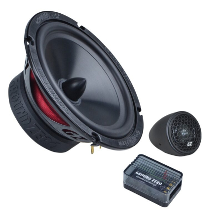 Car Audio/Difuzoare - GZRC 165.2SQX-IV DIFUZOARE COMPONENTE RADIOACTIVE GROUND ZERO DE 16.5CM, 120W RMS