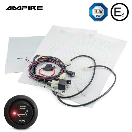 Confort/Kit-uri de incalzire in scaune - HEAT202 Rezistente electrice de carbon Ampire in 2 trepte