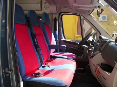 Huse scaune auto dedicate Fiat Ducato 3 locuri [2]