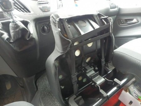 Huse scaune auto dedicate pentru Ford Transit Mk8 3 locuri 2014- [2]