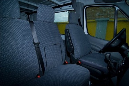 Huse scaune auto dedicate pentru Mercedes Sprinter 3 locuri dupa 2006 [2]