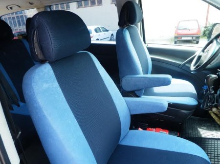 Huse scaune auto dedicate pentru Mercedes Vito 2 locuri [3]