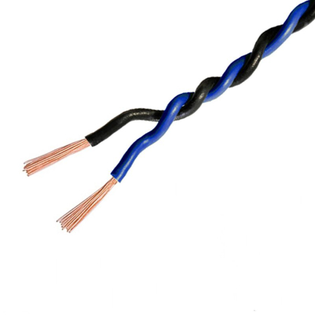 Car Audio/Cabluri conectare/Cabluri boxe - IKV050-BL-150 Rola de 150m cablu rasucit Ampire pentru difuzoare, 2x0.5mm²