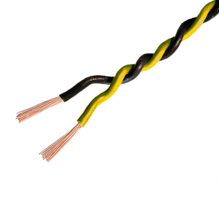 Car Audio/Cabluri conectare/Cabluri boxe - IKV150-GE-60 Rola de 60m cablu cupru rasucit Ampire pentru difuzoare, 2x1.5mm²