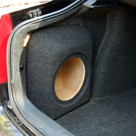 Incinta subwoofer Skoda Octavia II  pentru difuzor 250mm pe stanga [2]